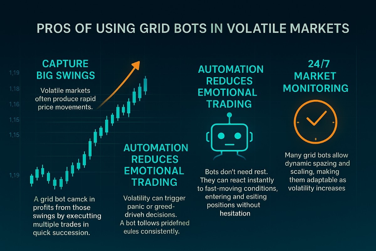 Volatile Run Pros and Cons of Using Grid Bots in Volatile Forex Markets