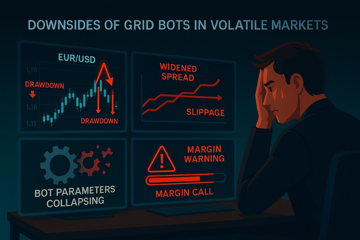 Volatile Run Pros and Cons of Using Grid Bots in Volatile Forex Markets